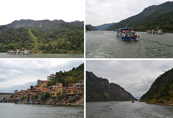 金艾陶休闲之旅清远小北江两岸风景